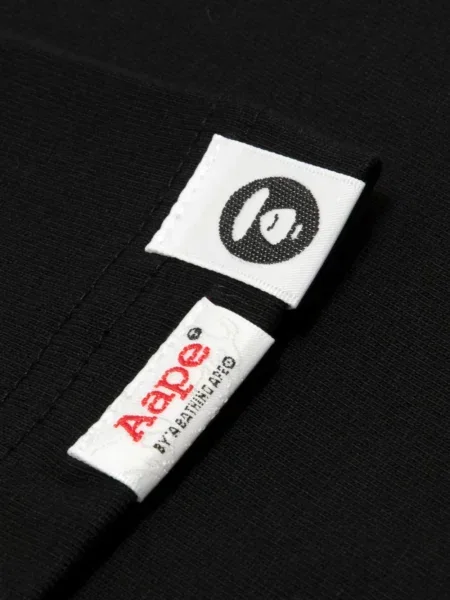 Tricou Aape By A Bathing Ape cu imagine negru