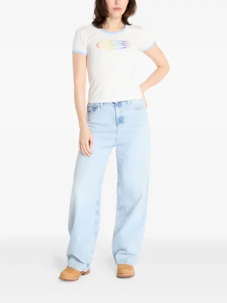 Бягане тениска Adidas с леопардов принт от джърси черно