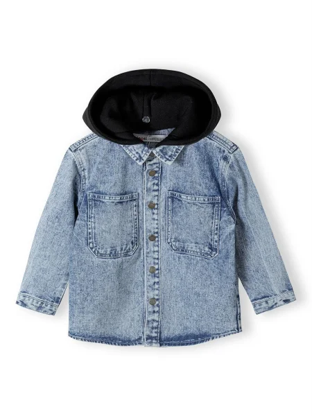 MINOTI Cămașă albastru denim negru