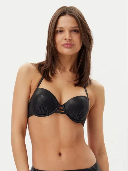 Chantelle Góra od bikini Pulp Metallic czarny