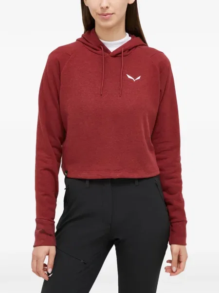 Hanorac cu glugă Salewa roșu