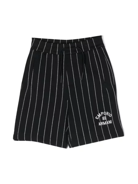 Szorty dziecięce Emporio Armani niebieskie