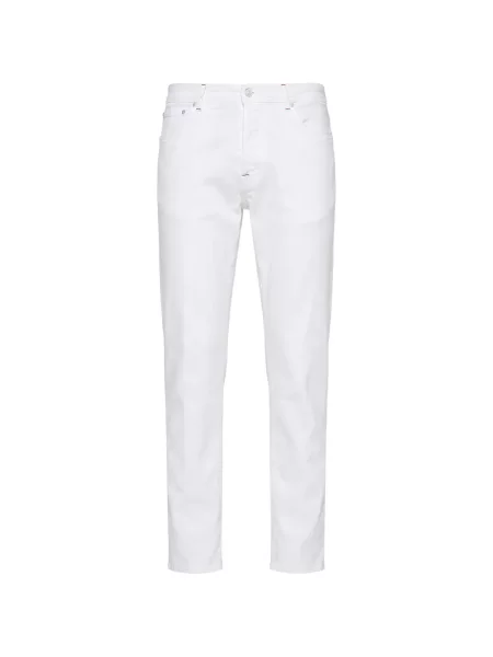 Blugi Kiton cu autograf alb