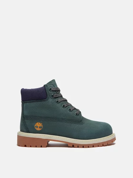 Детские ботинки Timberland зеленые