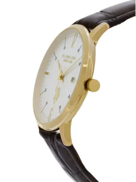 Hodinky U.S. Polo Assn. Dorian hnedá