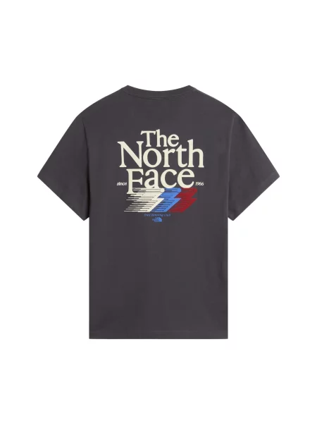 THE NORTH FACE Tričko Retro Trail nebielená / modrá / grafitová červená