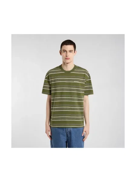 Pruhované pruhované tričko Dickies zelené