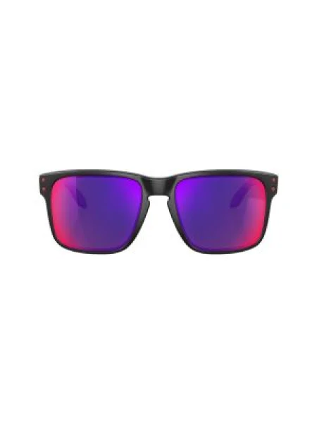 Olcsóbban. Oakley Holbrook matt fekete/pozitív piros irídium napszemüveg. Méret: OS fekete