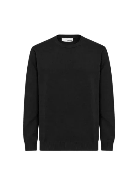 Bluza Costumein wełniana z długim rękawem czarna