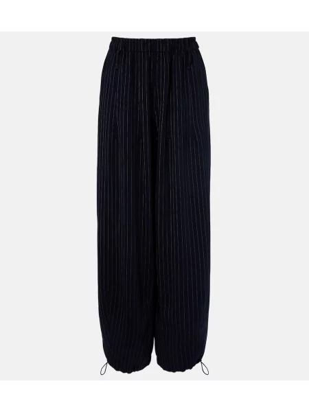 Pantaloni The Frankie Shop albastru