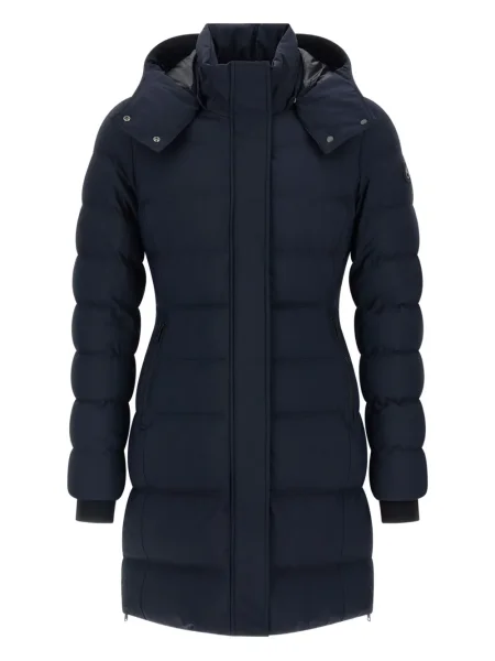 Prošívaný kabát Moose Knuckles modrý