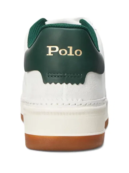 Szerokie polo Polo Ralph Lauren z przetarciami w paski czarne