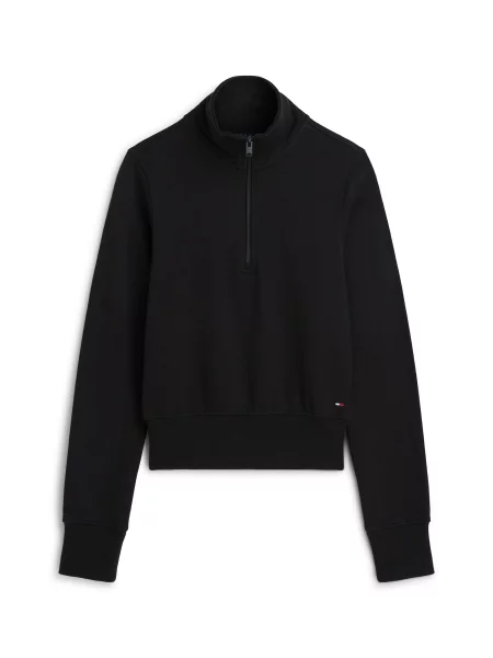 Palton Tommy Jeans negru