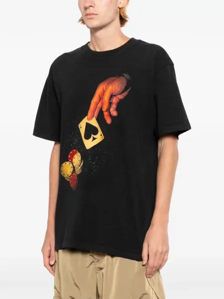 Tricou Melt cu imagine negru
