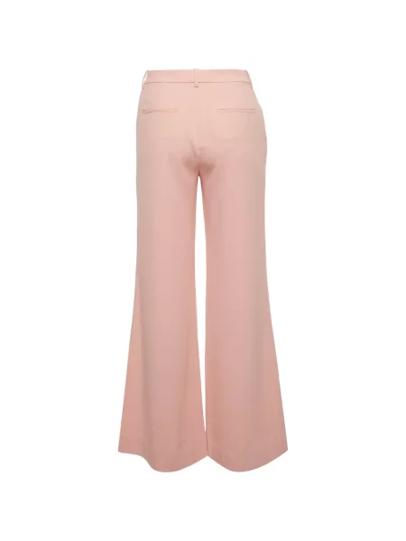 Pantaloni Alice + Olivia din crep roz