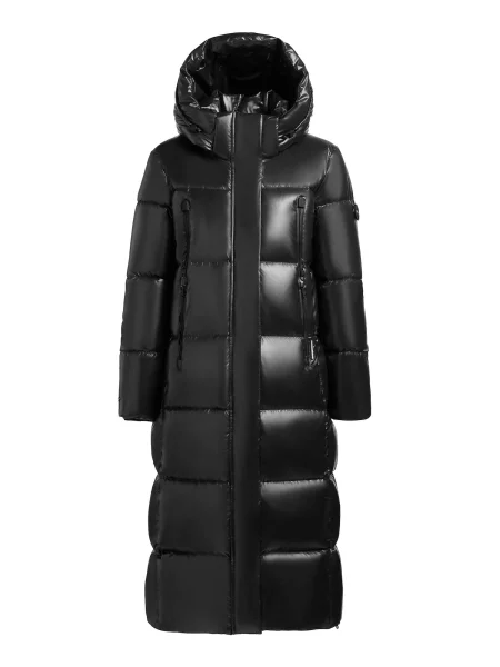 Khujo Palton de iarnă negru