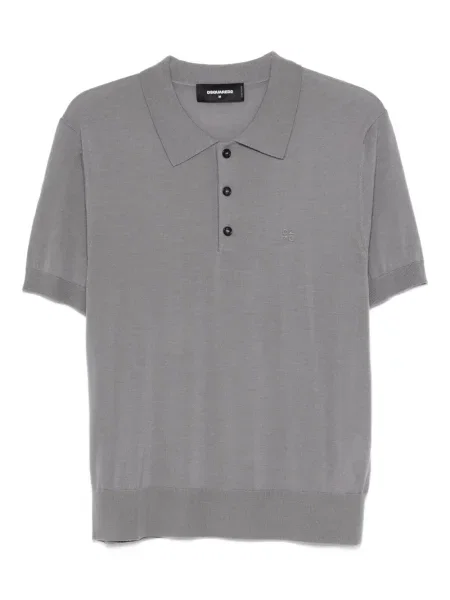 Polo Dsquared2 tricotate gri
