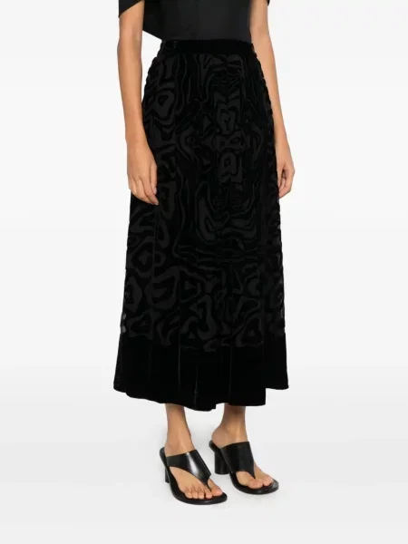 Fustă Ulla Johnson negru