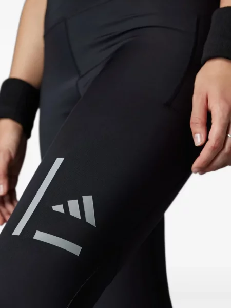 Maxi koszulka Adidas z autografem odblaskowa czarna