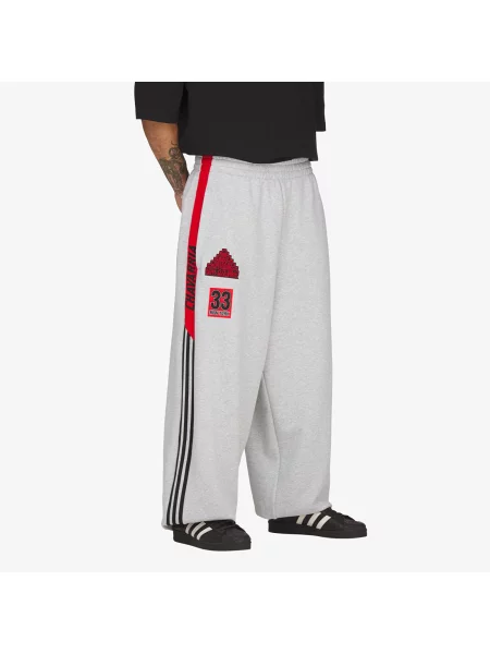 Bezludny spodnie sportowe Adidas Originals szary