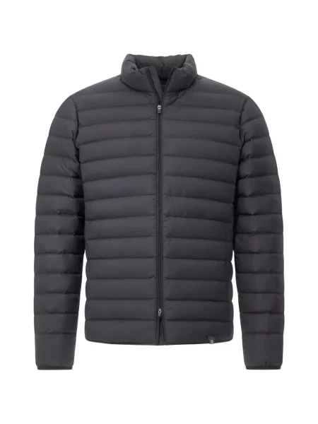 Bomber bunda Boggi Milano z peří modrá