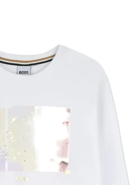 Tricou copii Bosswear alb