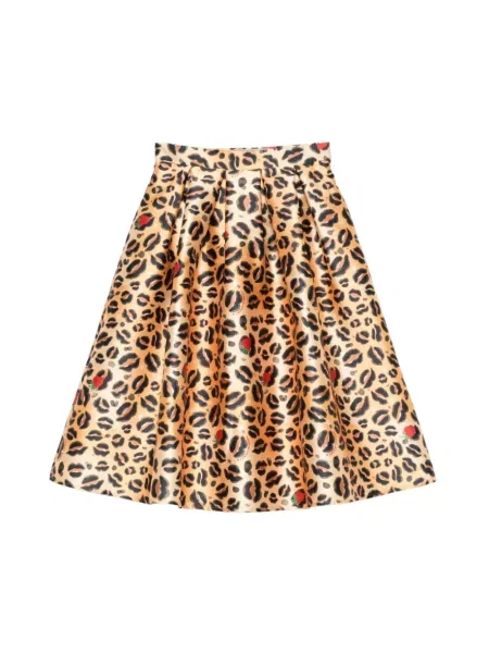 Spódnica midi Alessandro Enriquez do kolan beżowa