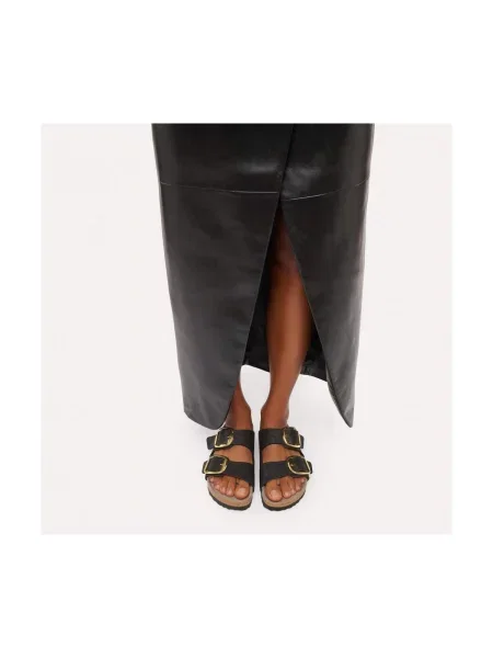 Pantofi Birkenstock cu cataramă negru