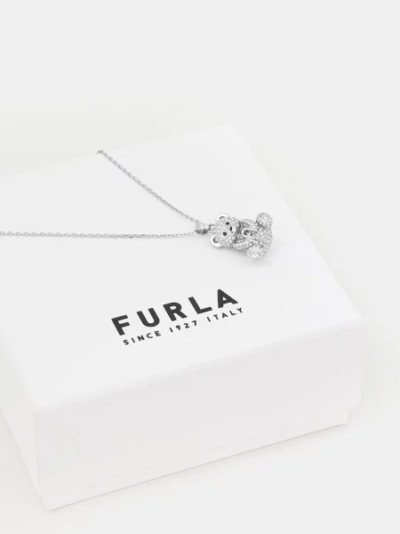 Furla naszyjnik szary