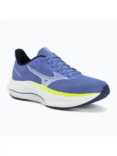 Дамски обувки за бягане Mizuno Wave Inspire 22 ultramarine/white/lightning yellow бяло