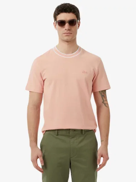 Футболка Lacoste рожева