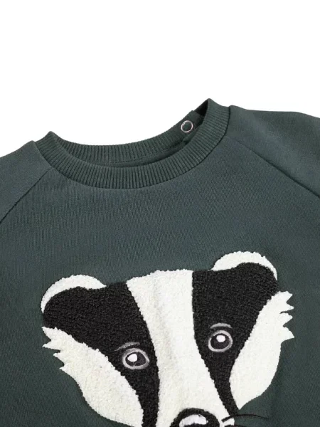 Sweter dziecięcy Molo zielony