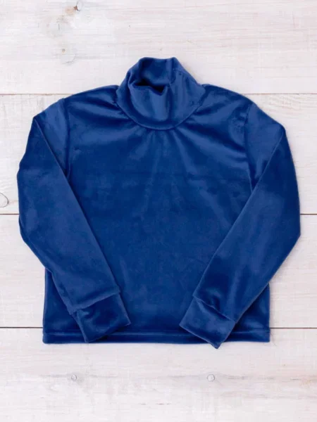 Дитячий Гольф Носи своє бавовна/поліестер синій