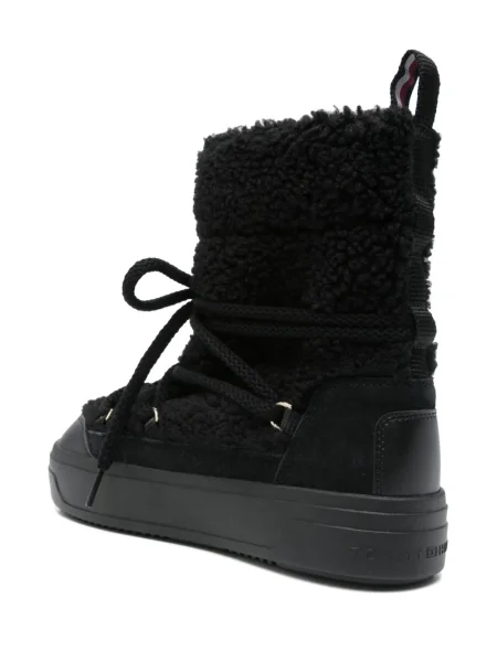 Cizme scurte Tommy Hilfiger negru