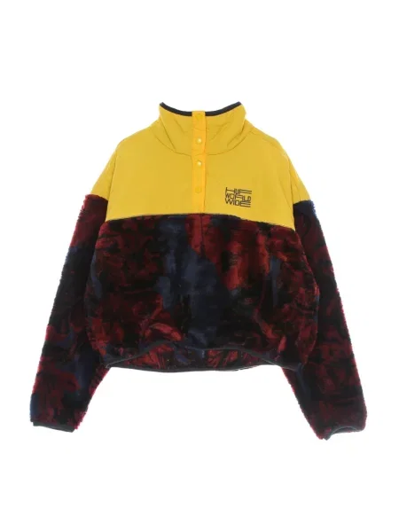 Bluza Huf z wysokim kołnierzem granatowa