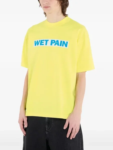 Tricou Pleasures cu imagine galben