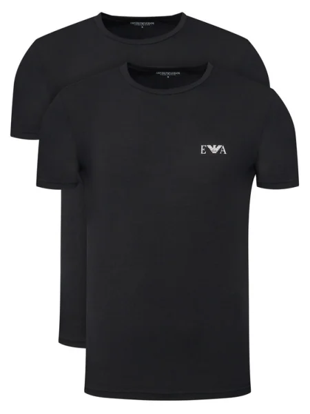 Emporio Armani Underwear Set de tricouri﻿ Fitted Fit negru