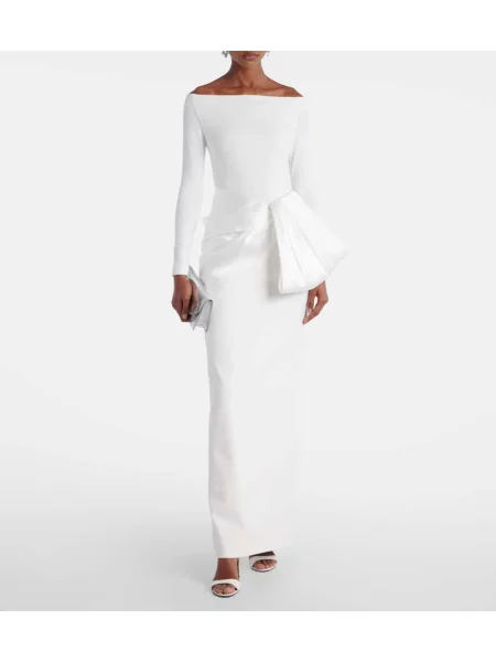 Rochie Solace London din satin alb