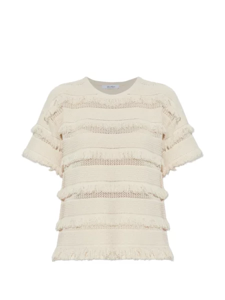 Top Max Mara z frędzli