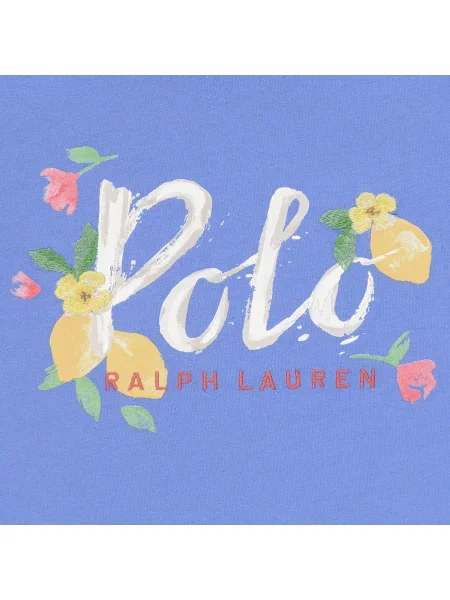 Tricou polo copii Polo Ralph Lauren albastru