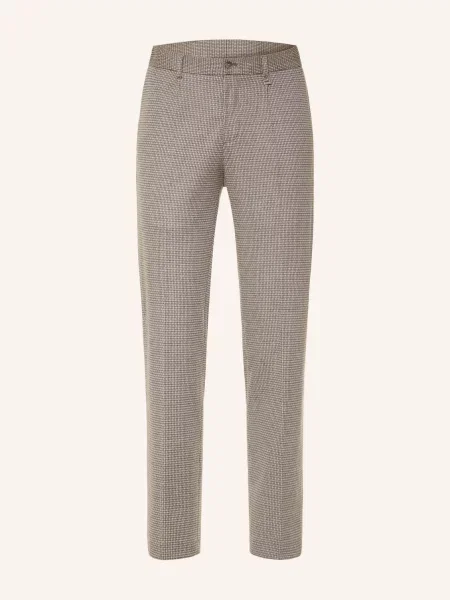 Paul Oblekové Kalhoty Střih Slim Fit taupe