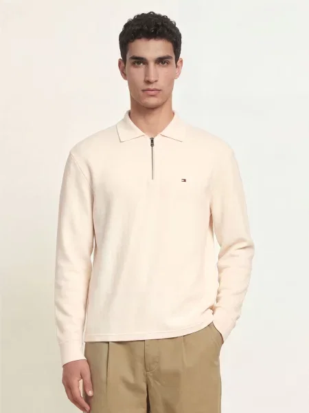 Tommy Hilfiger Sweter beige beżowy