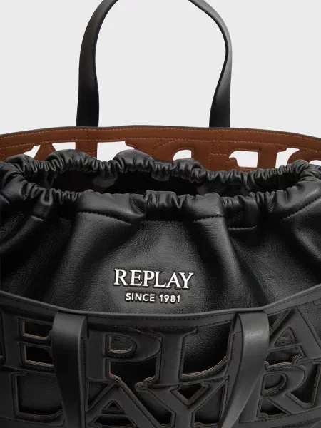 Сумка Replay чорна