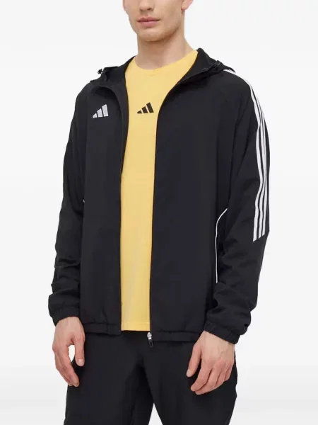 Pantaloni scurți Adidas alergare cu decolteu rotund plasă negru