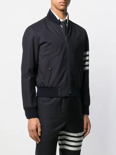 Bomber bunda Thom Browne modrá