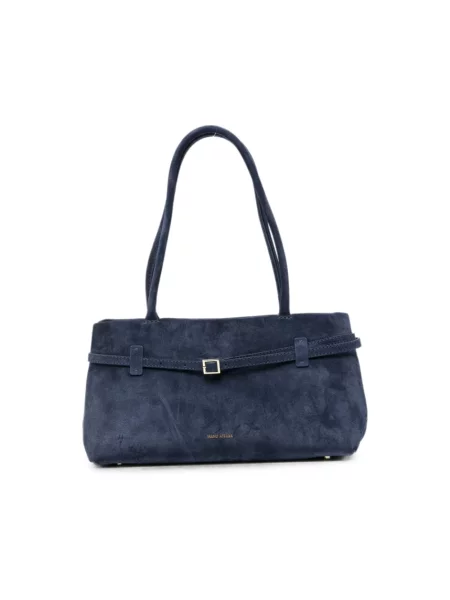 Torebka Manu Atelier niebieska