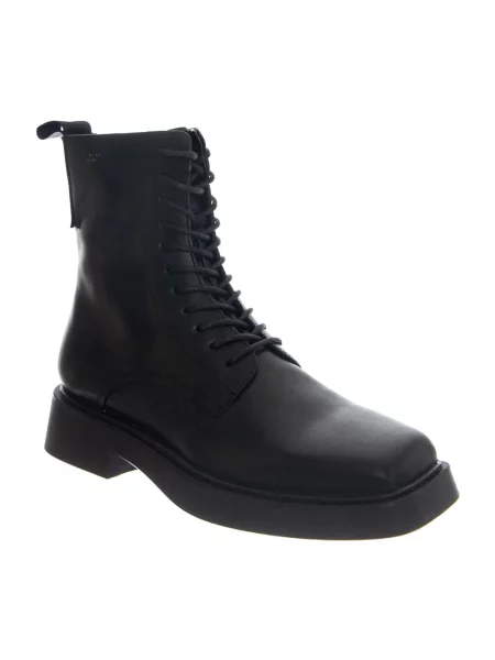 Botki Vagabond Shoemakers sznurowane skórzane czarne