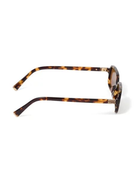 Slnečné okuliare Miu Miu Eyewear hnedá