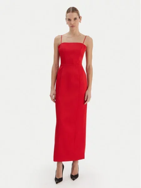Bardot Večerna obleka Lucille rdeča