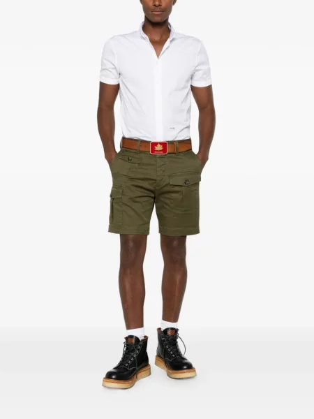 Pantaloni scurți cargo Dsquared2 verde